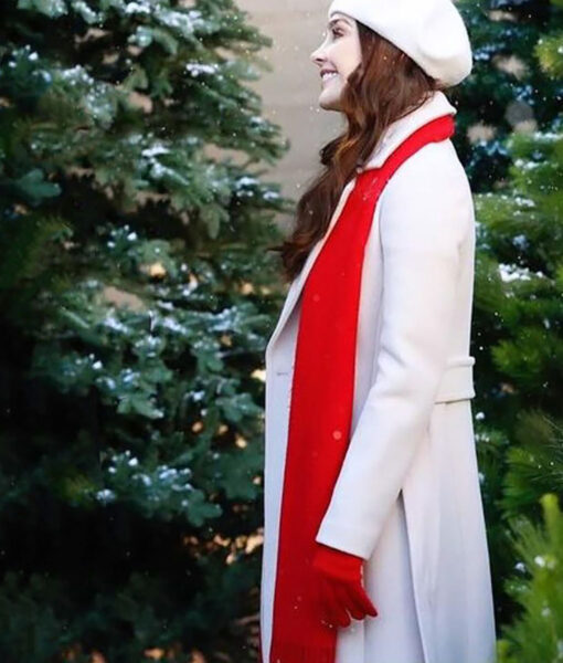 Christmas Keepsake (Jillian Murray) White Trench Coat
