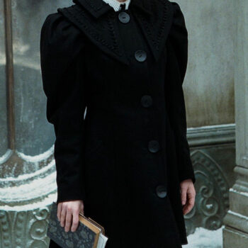 Emma Stone Poor Things (Bella Baxter) Black Coat