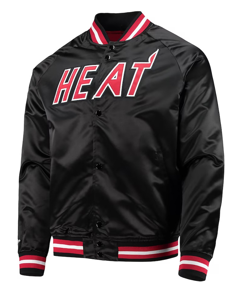 Heat Black Varsity Jacket (2)