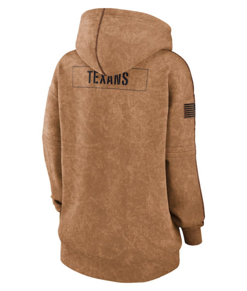 Houston Texans NFL Honors Salute to Service Club Brown Hoodie