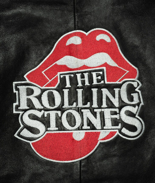 JFK Stadium Rolling Stones Biker Jacket