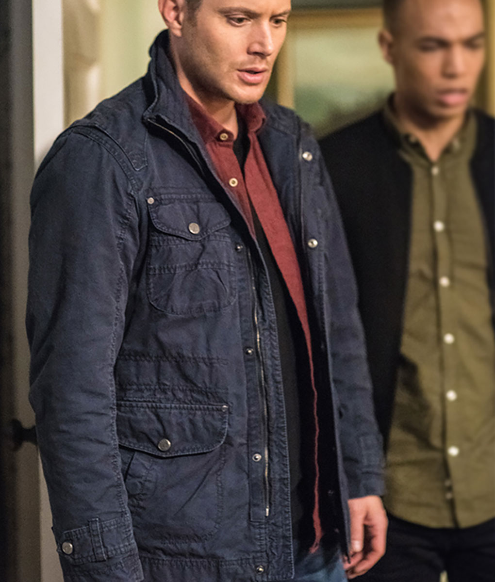 Jensen Ackles Supernatural Blue Jacket (2)