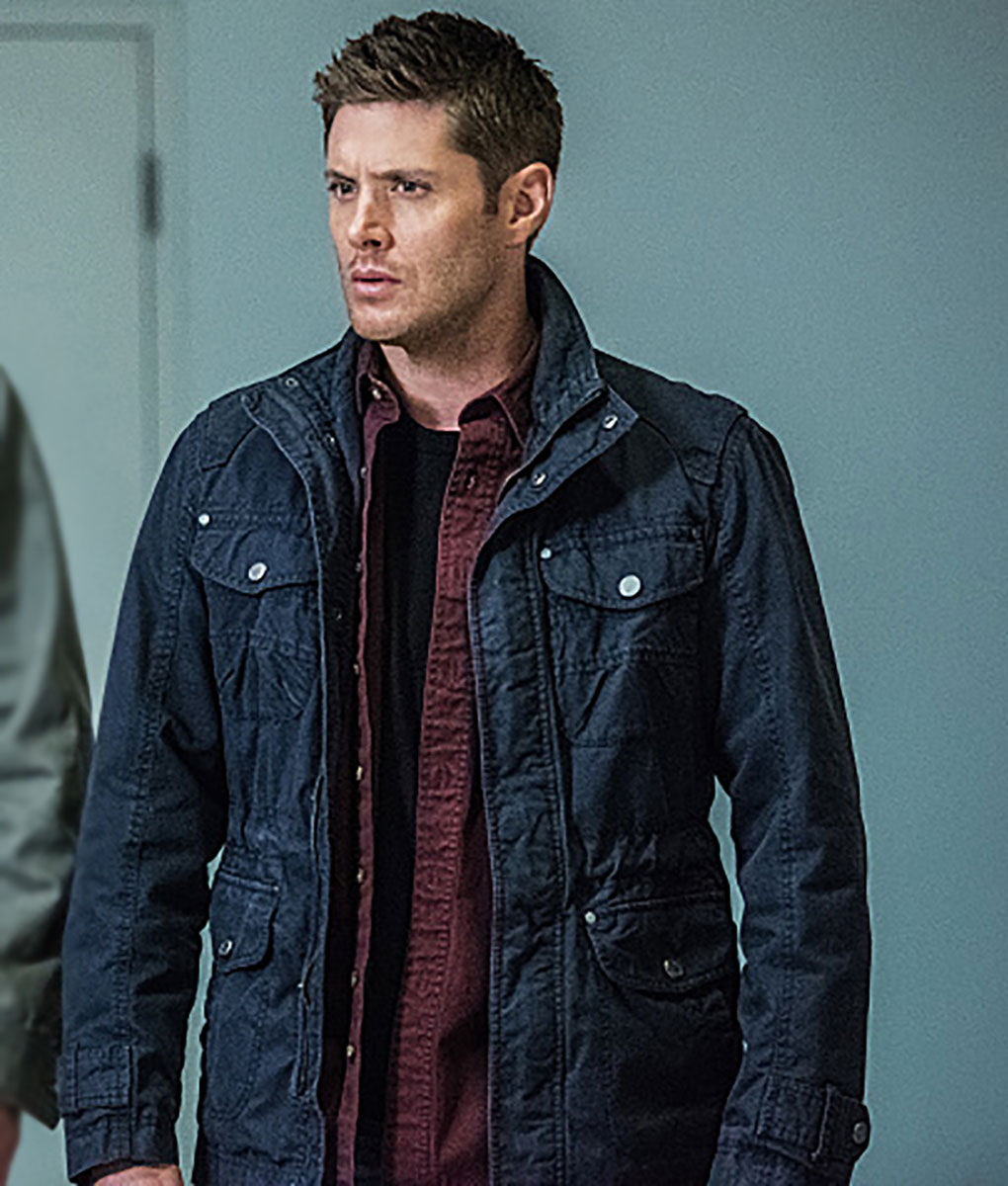 Jensen Ackles Supernatural Blue Jacket (4)
