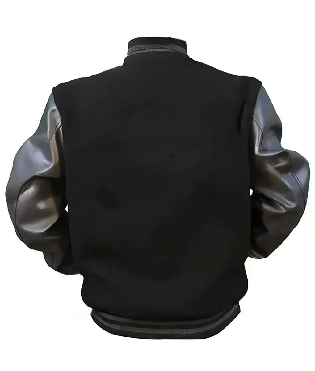 Lebron James Black Varsity Jacket (1)