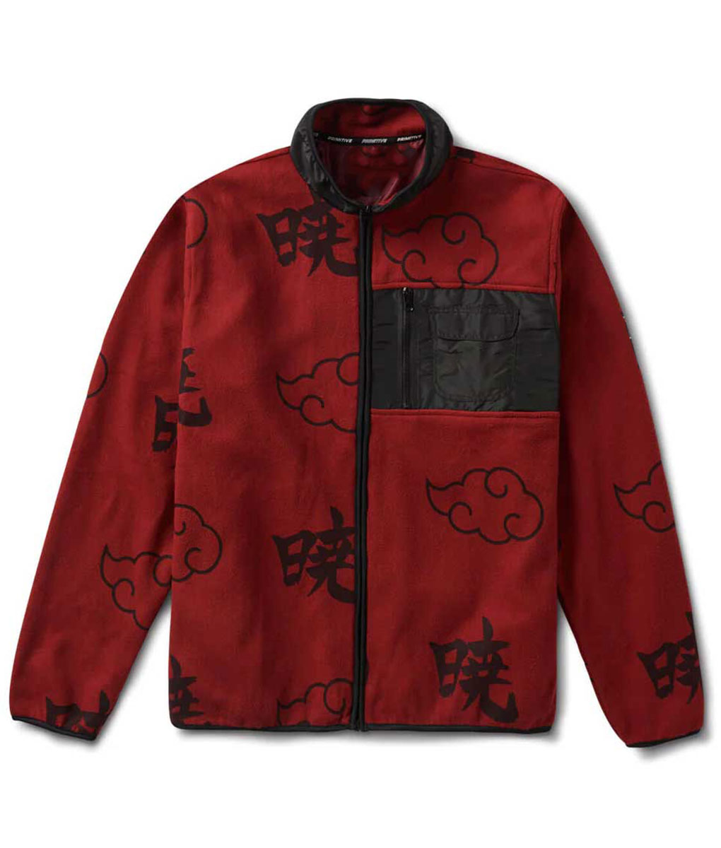 Naruto Akatsuki Red Jacket (2)