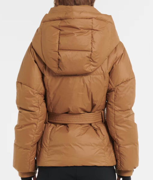Bea Your Christmas or Mine 2 (Cora Kirk) Brown Puffer Jacket