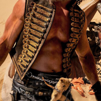 Chris Hemsworth Furiosa: A Mad Max Saga (Dementus) Brown Vest