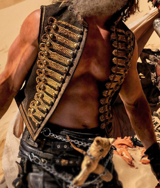 Chris Hemsworth Furiosa: A Mad Max Saga (Dementus) Brown Vest