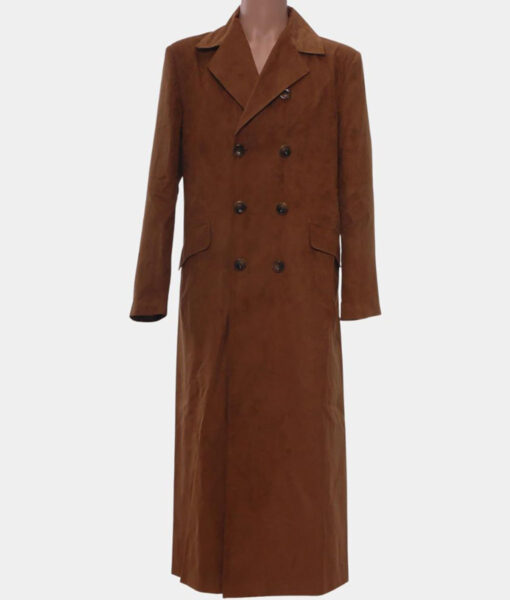 David Tennant Doctor Who (10th Doctor) Brown Trench Coat