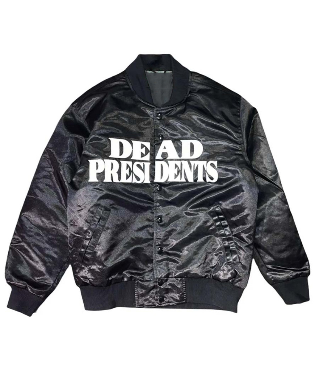 Dead Presidents Black Bomber Jacket (1)