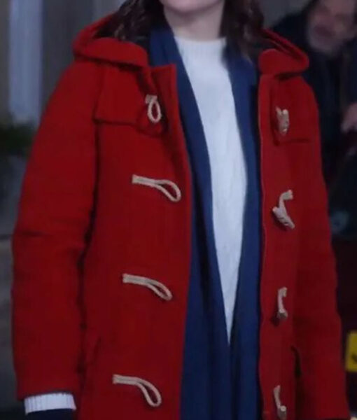 Emma McKenzie Christmas In Scotland (Jill Winternitz) Red Coat