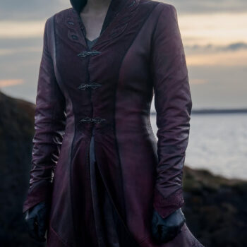Emma D'Arcy House of the Dragon Purple Coat