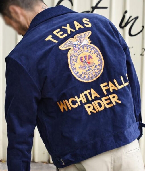 Texas Wichita Falls Rider Blue Jacket