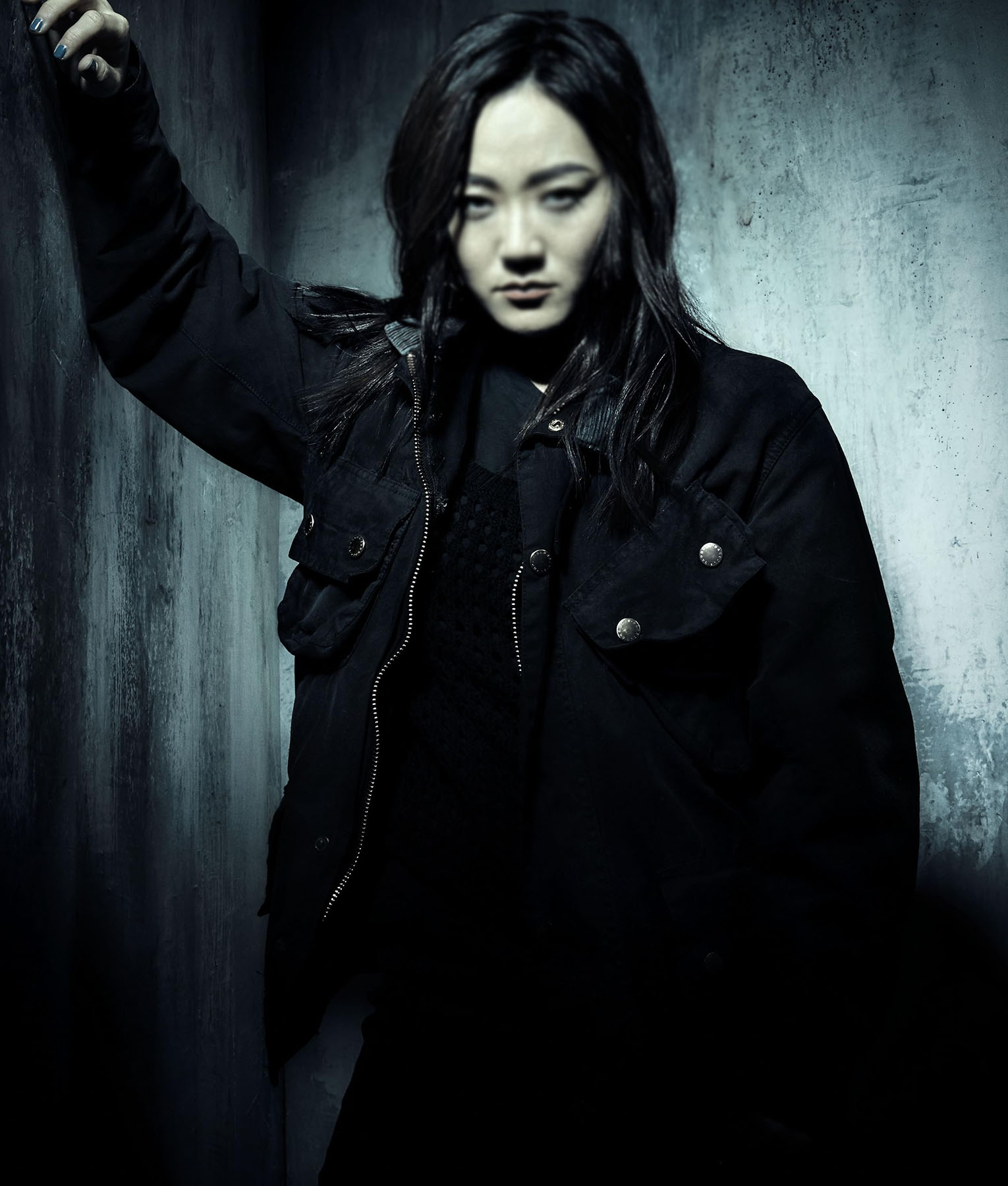 Karen Fukuhara The Boys Black Jacket (3)