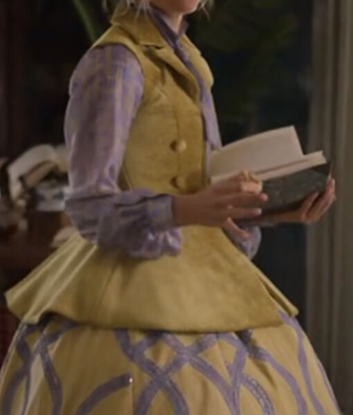 Maia Mitchell The Artful Dodger (Lady Belle Fox) Yellow Blazer