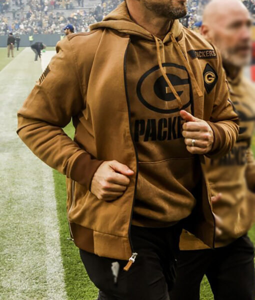 Salute To Service Brown Jacket