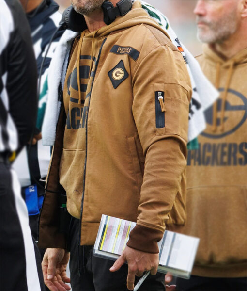 Green Bay Packers Salute To Service Brown Jacket