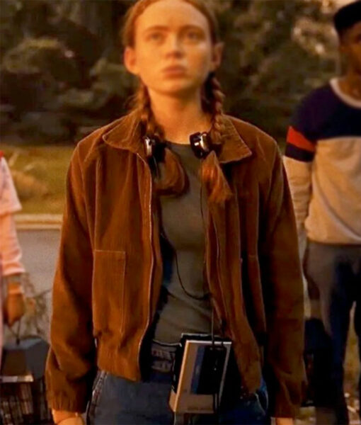 Stranger Things (Max Mayfield) Brown Jacket