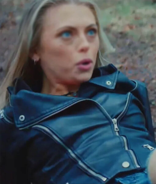 Sarah I Am Rage (Antonia Whillans) Black Leather Jacket