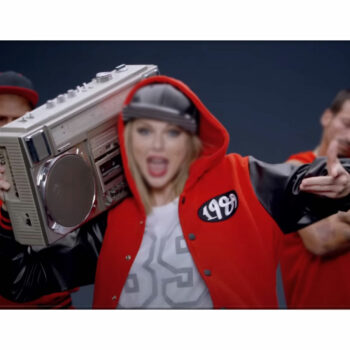 Taylor Swift Song Shake It Off Red Jacket