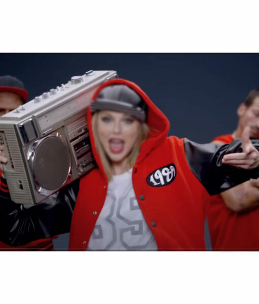 Taylor Swift Song Shake It Off Red Jacket