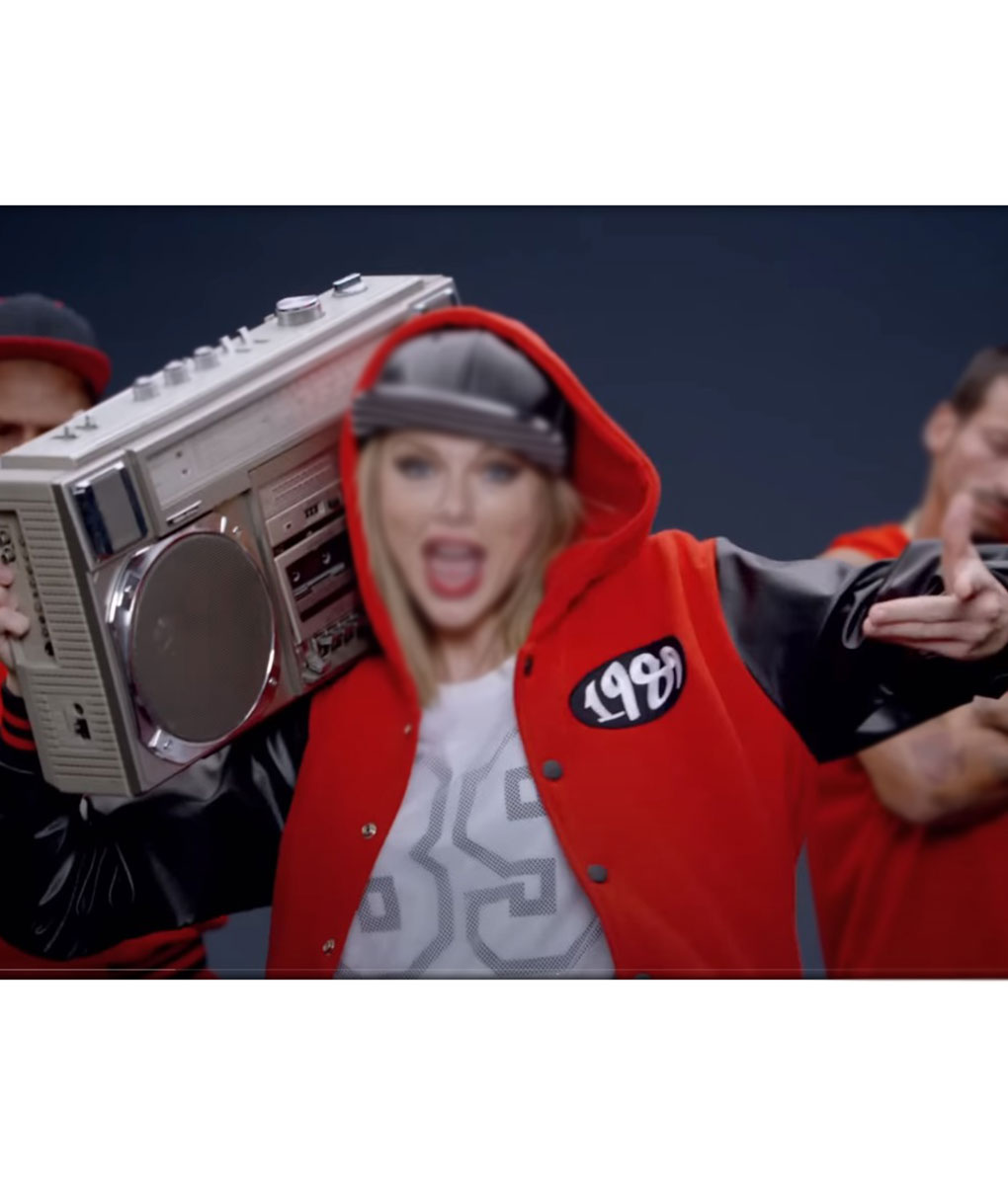 Taylor Swift 1989 Red Varsity Hooded Jacket (1)