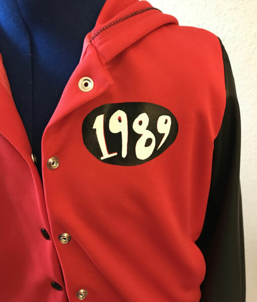 Taylor Swift Song Shake It Off 1989 Varsity Hooded Jacket