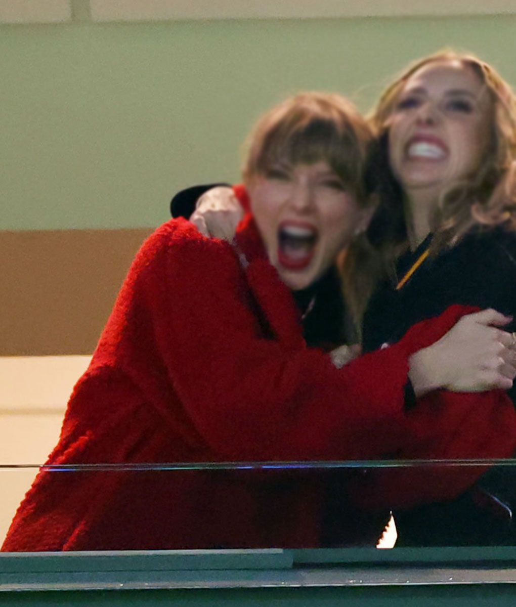 Taylor Swift Red Shearling Coat (1)