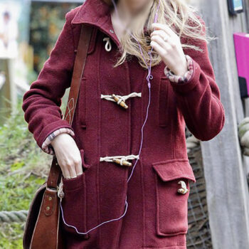 Taylor Swift London Zoo Visit Trench Coat