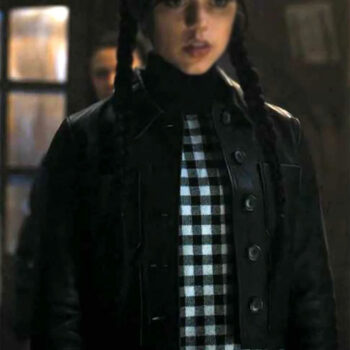 Wednesday Addams (Jenna Ortega) Black Jacket