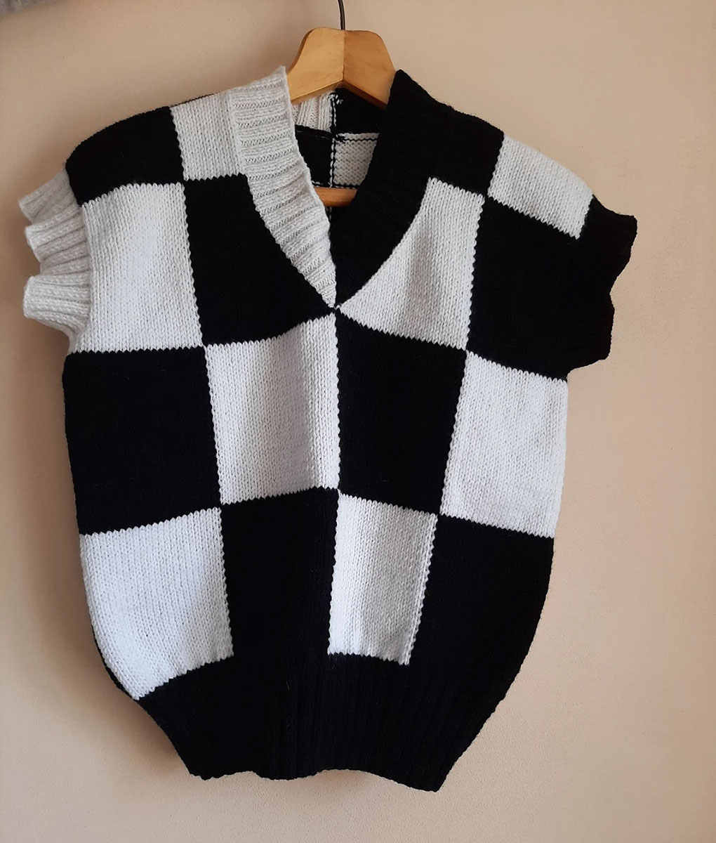 Wednesday Addams Sweater Vest (1)
