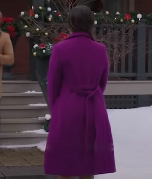 A Christmas Serenade (Skye Townsend) Purple Trench Coat