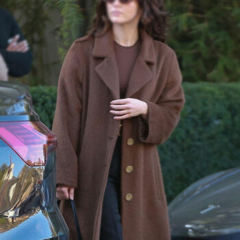 Zoey Deutch Fur Coat