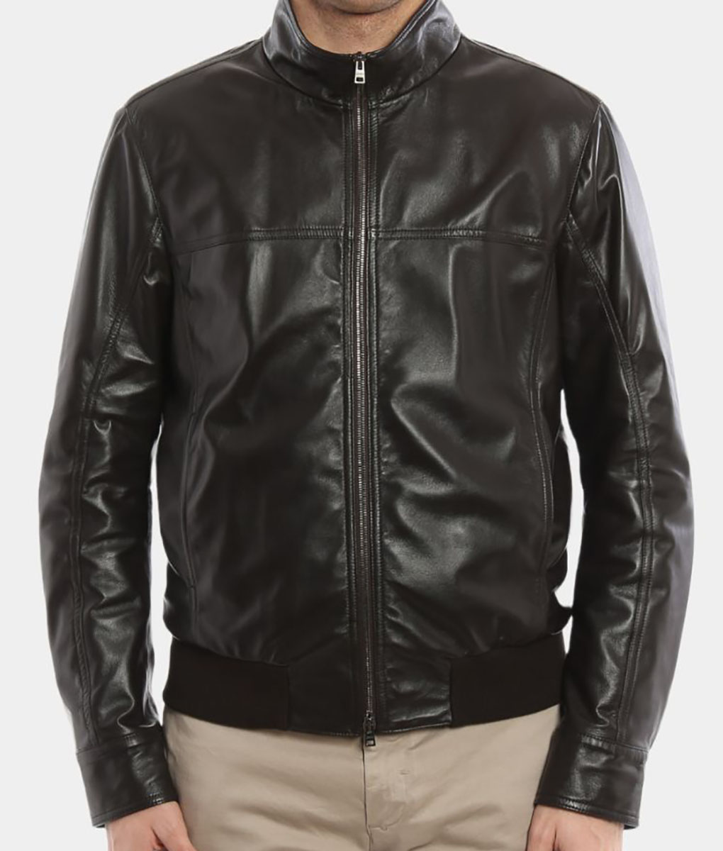 Aaron Black Leather Jacket (2)