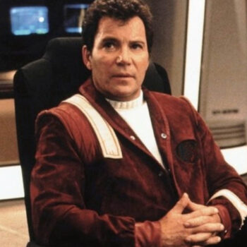 Captain Kirk Star Trek V: The Final Frontier (William Shatner) Leather Red Jacket