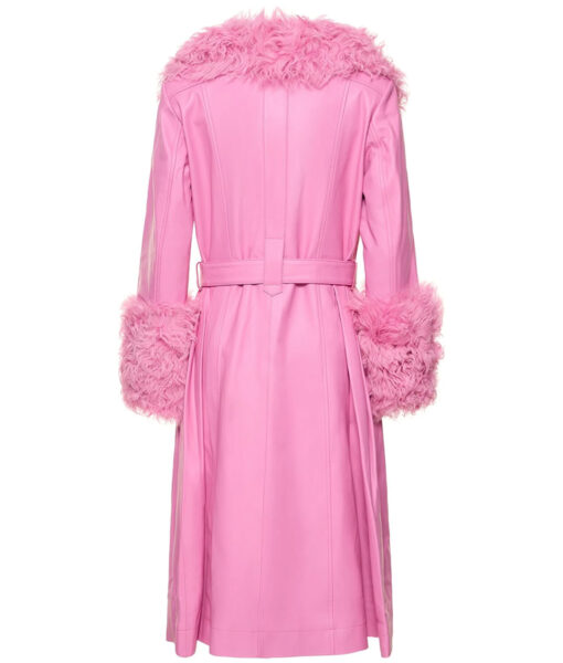 Elle King Nashville's Big Bash Pink Coat