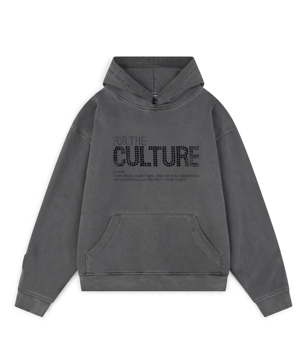 For the Culture Grey Pullover Hoodie
