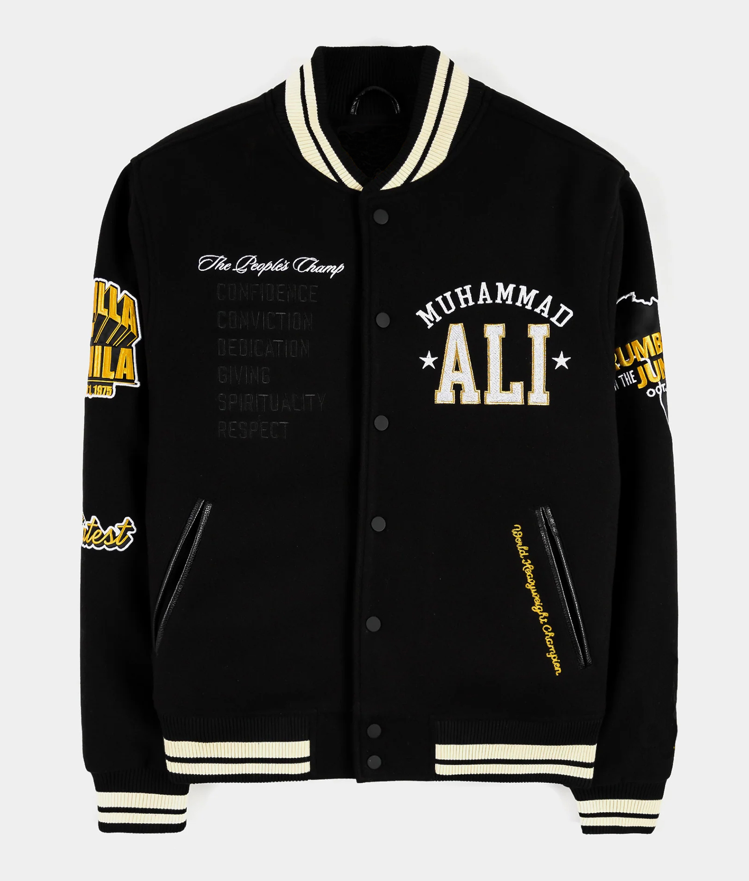 Jalen-Hurts-Muhammad-Ali-Black-Varsity-Jacket (2)