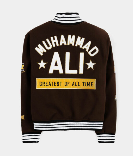 Muhammad Ali Greatest of All Time Varsity Jacket
