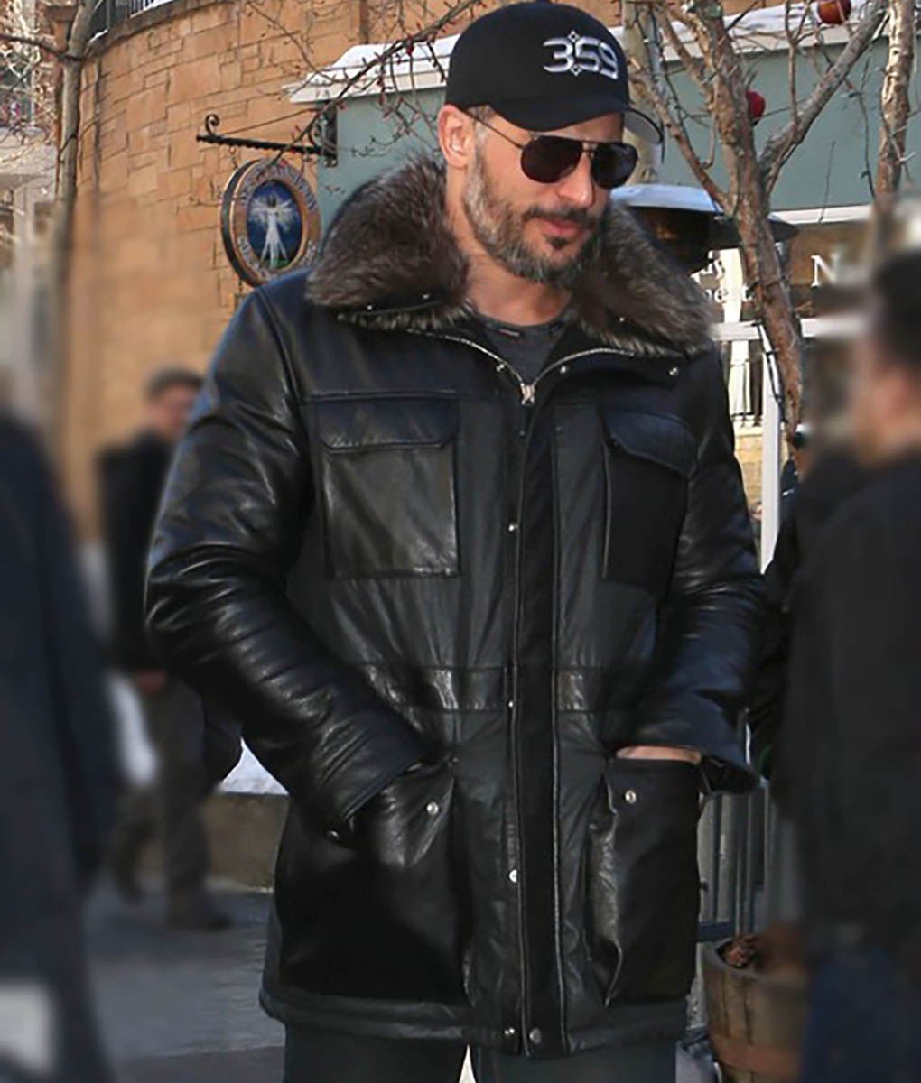 Joe Manganiello and Elvis Mitchell take in another day of Sundance 2014