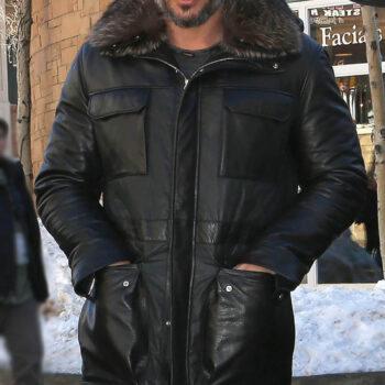 Joe Manganiello Sundance Film Festival 2014 Black Leather Jacket
