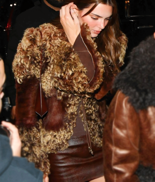 Kendall Jenner Fur Jacket-4