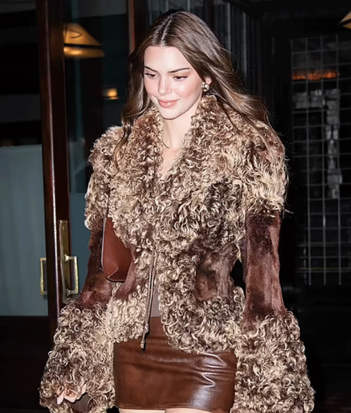 Kendall Jenner Fur Jacket-5