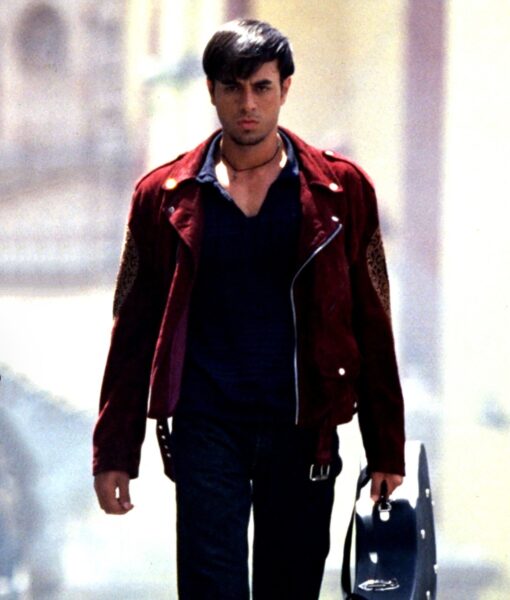 Lorenzo Once Upon a Time in Mexico (Enrique Iglesias) Suede Leather Jacket