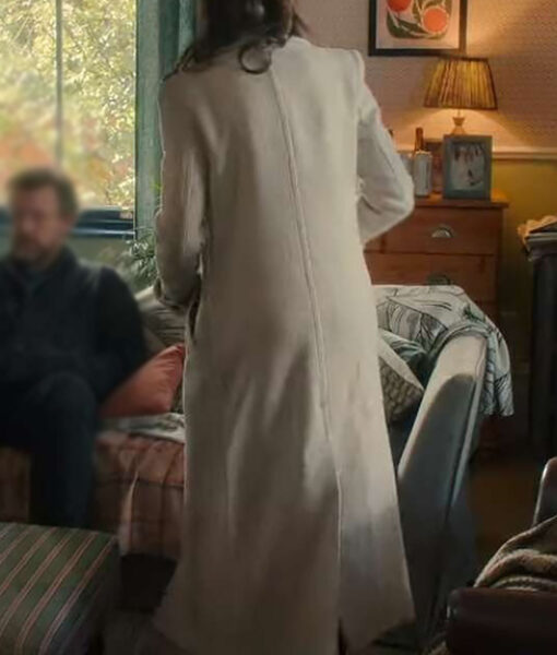 Maya Stern Fool Me Once (Michelle Keegan) White Trench Coat