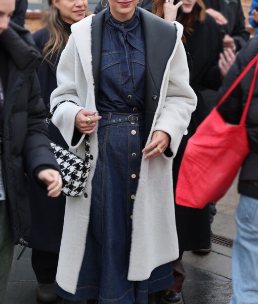Sundance Film Festival 2024 Melissa Barrera White Fur Coat-5