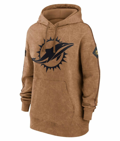 Miami Dolphins Salute To Service Club Pullover Hoodie