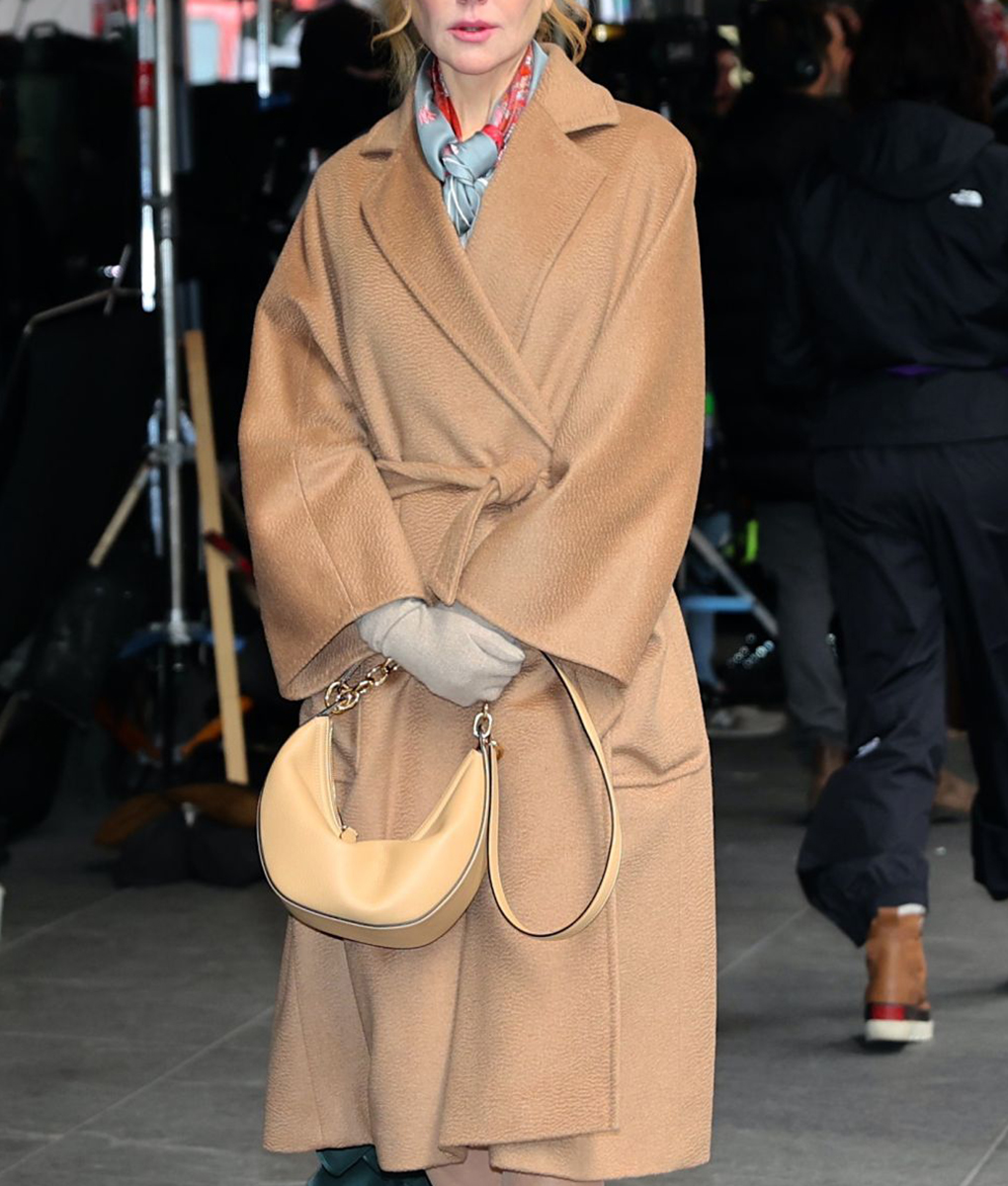Nicole Kidman Brown Trench Coat (4)
