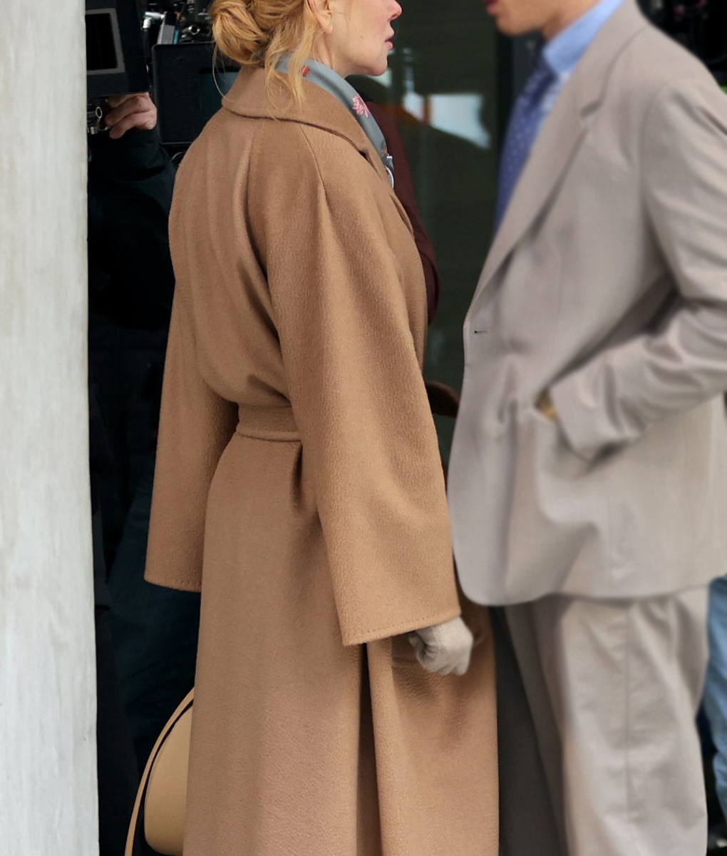 Nicole Kidman Brown Trench Coat (5)
