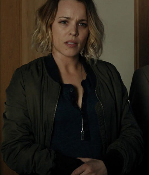 Rachel McAdams True Detective (Detective Ani Bezzerides) Green Jacket